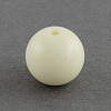 Solid Chunky Bubblegum Acrylic Ball Beads X-SACR-R835-8mm-10-1