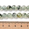 Natural Prehnite Beads Strands G-G474-A01-8mm-5