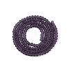 Transparent Glass Beads Strands EGLA-A044-T2mm-MD15-3