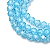Cubic Zirconia Beads Strands G-G792-47-16C-3