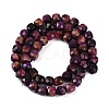 Natural Tiger Eye Dyed Beads Strands LS-G-H028-A01-07-5