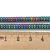 Electroplated Synthetic Non-magnetic Hematite Beads Strands G-K361-A06-02-4