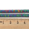 Electroplated Synthetic Non-magnetic Hematite Beads Strands G-K361-A06-02-4