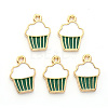 Alloy Enamel Pendants X-ENAM-S121-127A-2