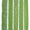 Electroplate Glass Beads Strands EGLA-A044-P3mm-B30-2