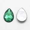 Acrylic Rhinestone Flat Back Cabochons X-GACR-Q010-10x14-10-2