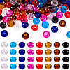 Craftdady 88pcs 8 colors Glass European Beads GLAA-CD0001-10-1