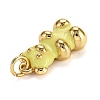 Real 18K Gold Plated Brass Pendants KK-L206-001-G-4