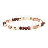 Stone Stretch Bracelets Set BJEW-JB07333-2