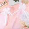 Polyester Pull Bows with Gauze Fabric AJEW-WH0485-10-5