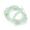 Natural Green Aventurine Beads Strands G-G099-4mm-17-2