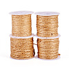4 Rolls 4 Styles Jute Cord OCOR-TA0002-88-3