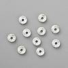 Iron Rhinestone Spacer Beads RB-A010-8MM-S-4