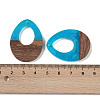 Resin & Wood Pendants WOOD-F015-17H-3