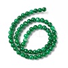Natural Jade Round Beads Strand X-G-E141-03C-2