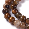 Natural Yellow Tiger Eye Beads Strands G-H238-8mm-4