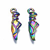 Rainbow Color Alloy Pendants LS-PALLOY-N163-109-NR-2