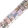 Electroplate Glass Beads Strands EGLA-D030-08A-1