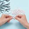500Pcs Plating Acrylic Beads PACR-YW0001-07-5