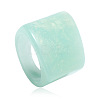 Rectangle Acrylic Finger Rings for Women WGE6404-03-4