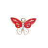 Zinc Alloy Enamel Butterfly Jewelry Pendant ENAM-TAC0007-08D-1