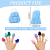50Pcs 10 Colors Polyester Doll Woolen Hat DOLL-CP0001-01-2