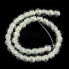 Handmade Foil Lampwork Beads Strands FOIL-K003-06B-10-2