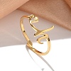 304 Stainless Steel Cuff Rings for Women RJEW-D285-01G-H-3