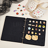 8 Pages Felt Shoe Charms Collection Binder Book AJEW-WH0038-94P-02-4