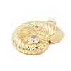 Brass Micro Pave Cubic Zirconia Pendants LS-KK-I380-05G-2