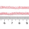 Baking Electroplate Glass Beads Strands X-DGLA-A039-J2MM-B08-4