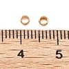 Brass Crimp Beads KK-S509-01KCG-01-3