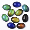 Translucent Glass Cabochons X-GLAA-T023-02F-1