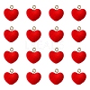 50Pcs Flocky Acrylic Pendants FIND-YW0007-11-1