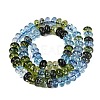 Crackle Transparent Glass Beads Strands GLAA-N074-02A-12-2