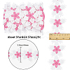 Flower Polyester Eyelash Lace Trim Ribbon OCOR-WH20003-03B-01-2