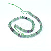Natural Colorful Fluorite Beads Strands G-D481-19B-4