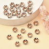 Brass Rhinestone Spacer Beads X-RB-A020-7mm-01RG-4