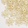 Alloy Open Back Bezel Pendants X-PALLOY-S121-205A-1