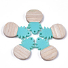 Resin & Wood Pendants X-RESI-S358-45A-1