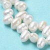 Natural Cultured Freshwater Pearl Beads Strands PEAR-J007-85-4