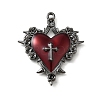 Alloy Enamel Gothic Style Pendants X-PALLOY-R157-06B-06A-1