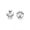 Non-Tarnish 304 Stainless Steel Bead Caps STAS-S057-51A-P-3