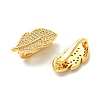 SHEGRACE Bras Micro Pave Clear Cubic Zirconia Snap Clasps XGRQ5F095-808G-2