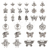 30Pcs 15 Style Tibetan Style Alloy Pendants FIND-TA0002-88-1