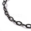 Personalized ABS Plastic Cable Chain Necklaces NJEW-JN03220-09-3