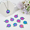 10Pcs Alloy Pendants FIND-WR0011-54B-4