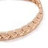 Brass Link Chain Bracelets for Women Men BJEW-P324-01E-KCG-2
