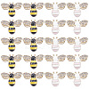 Alloy Enamel Cabochons ENAM-SC0001-28-1