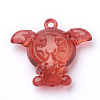 Transparent Acrylic Pendants TACR-T002-07-2